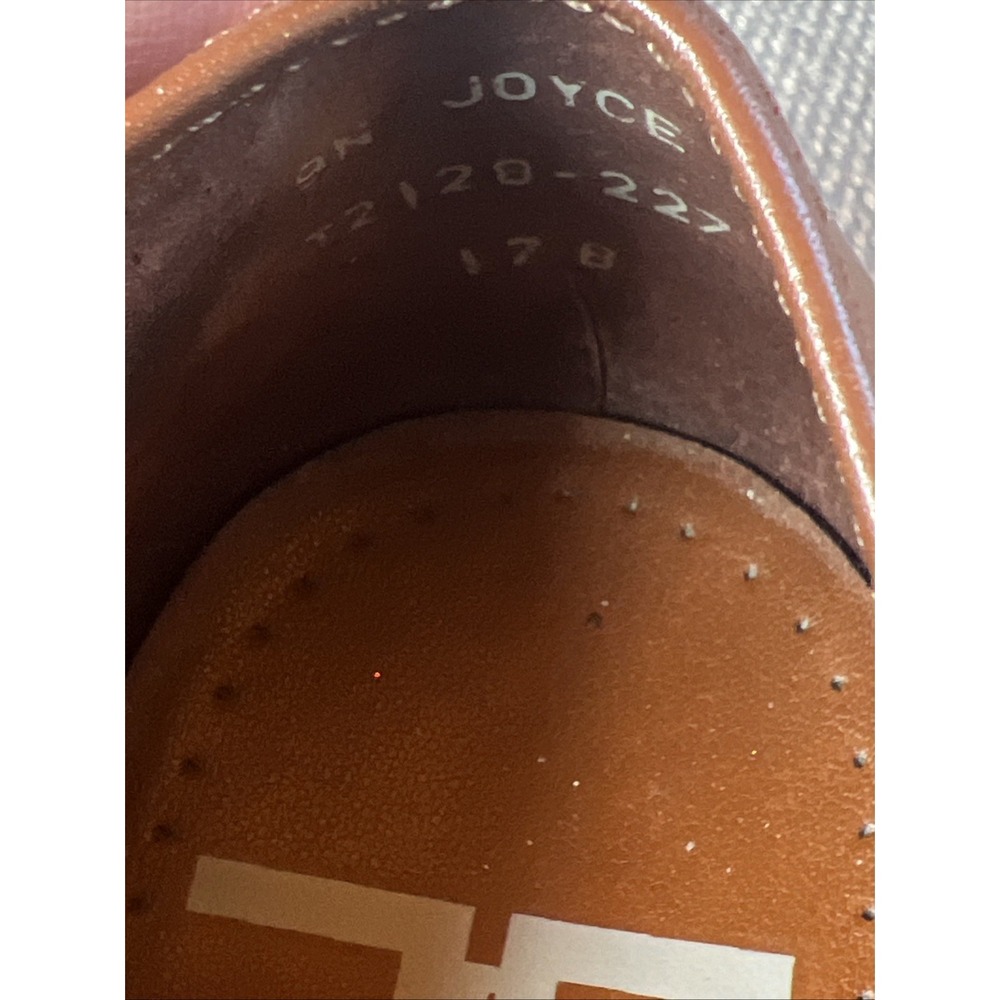 Trotters Brown Joyce Leather Loafers Tassel Slip‎ On Size 9 N - Picture 6 of 12